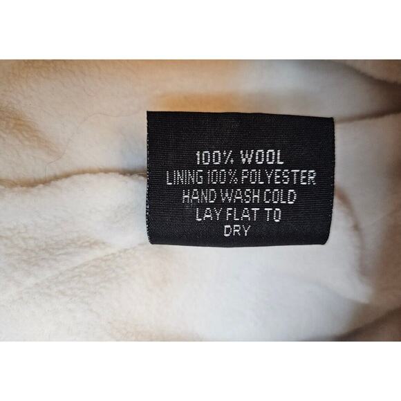 Everest Designs Wool Girls Hat Lined Tassel Cap Made in Nepal Ski Cap Snowflakes - Picture 13 of 16